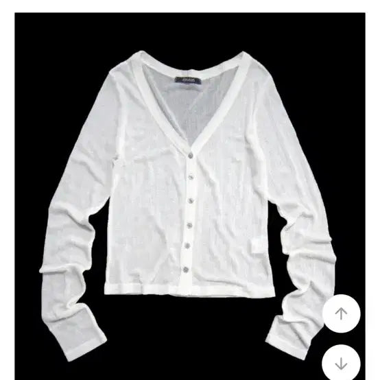 [BUNJANG] IZIZ Tencel Cardigan Ivory / 이즈이즈 텐셀 가디건