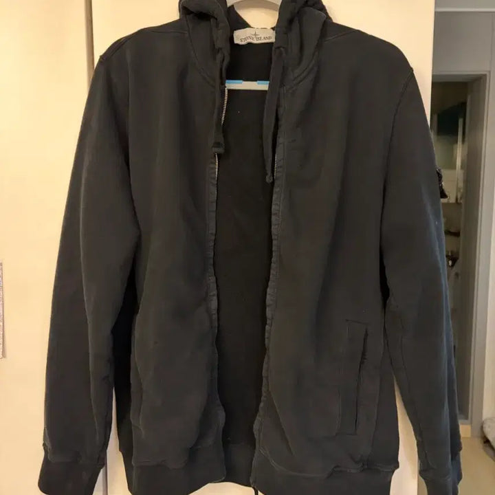 [BUNJANG] Stone Island Hooded Zip-Up Sweatshirt L / 스톤아일랜드 후드집업 L