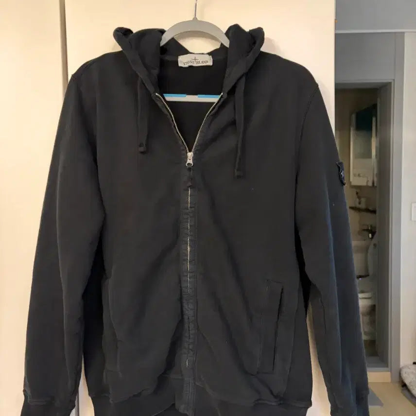 [BUNJANG] Stone Island Hooded Zip-Up Sweatshirt L / 스톤아일랜드 후드집업 L