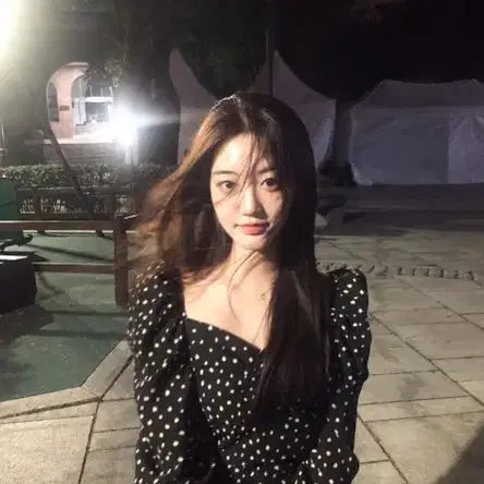 [BUNJANG] JENNIE O Lovely Dot Blouse (Black, Free Size) / 제니오 러블리도트 블라우스 (블랙/FREE)