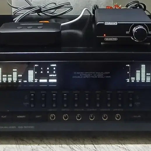 [BUNJANG] Inkel 200W Mini Power Amplifier with Equalizer and Bluetooth / (영상2가지) 200W 파워미니앰프와이퀄라이져와블루투스기기포함