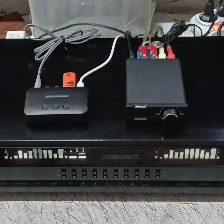 [BUNJANG] Inkel 200W Mini Power Amplifier with Equalizer and Bluetooth / (영상2가지) 200W 파워미니앰프와이퀄라이져와블루투스기기포함