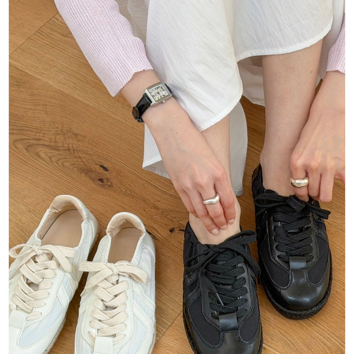 [BUNJANG] Sheer Espadrille Cushioning Sneakers / 230-250 시스루 에스파도 쿠셔닝 스니커즈 캐주얼 데일리 슈즈 운동화