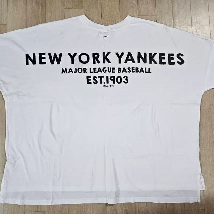 [BUNJANG] MLB New York Yankees Baseball Oversized T-Shirt / [MLB] 엠엘비 뉴욕 양키스 야구 오버핏 티셔츠 F(50W)