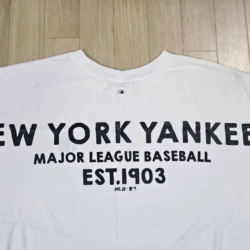 [BUNJANG] MLB New York Yankees Baseball Oversized T-Shirt / [MLB] 엠엘비 뉴욕 양키스 야구 오버핏 티셔츠 F(50W)