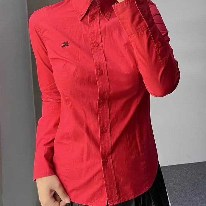 [BUNJANG] Burberry Blue Label Shirt / 버버리 블루 라벨 셔츠