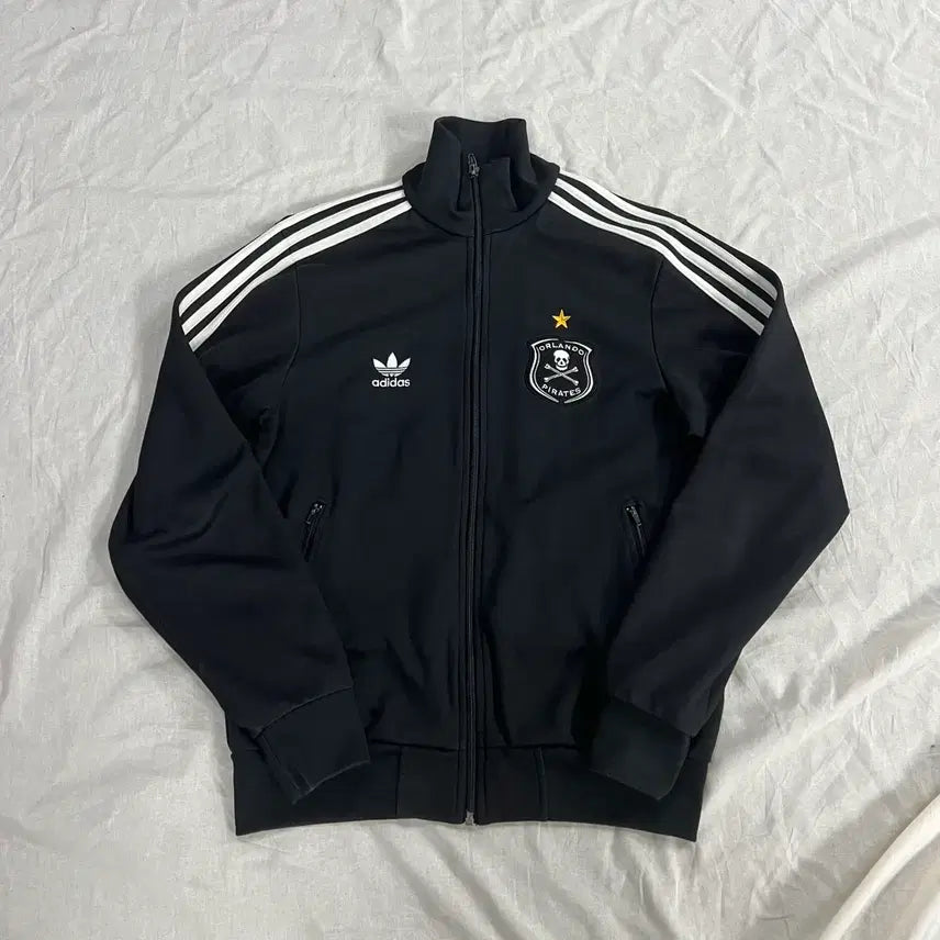 [BUNJANG] Adidas Orlando Pirates Track Top Jersey Black M / 아디다스 올란도 파이레츠 삼선 트랙탑 져지 블랙 M