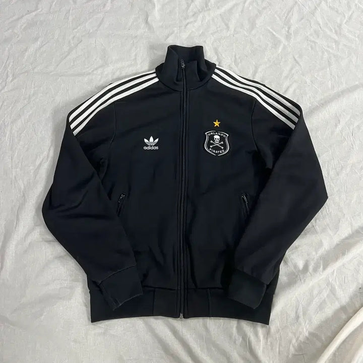 [BUNJANG] Adidas Orlando Pirates Track Top Jersey Black M / 아디다스 올란도 파이레츠 삼선 트랙탑 져지 블랙 M
