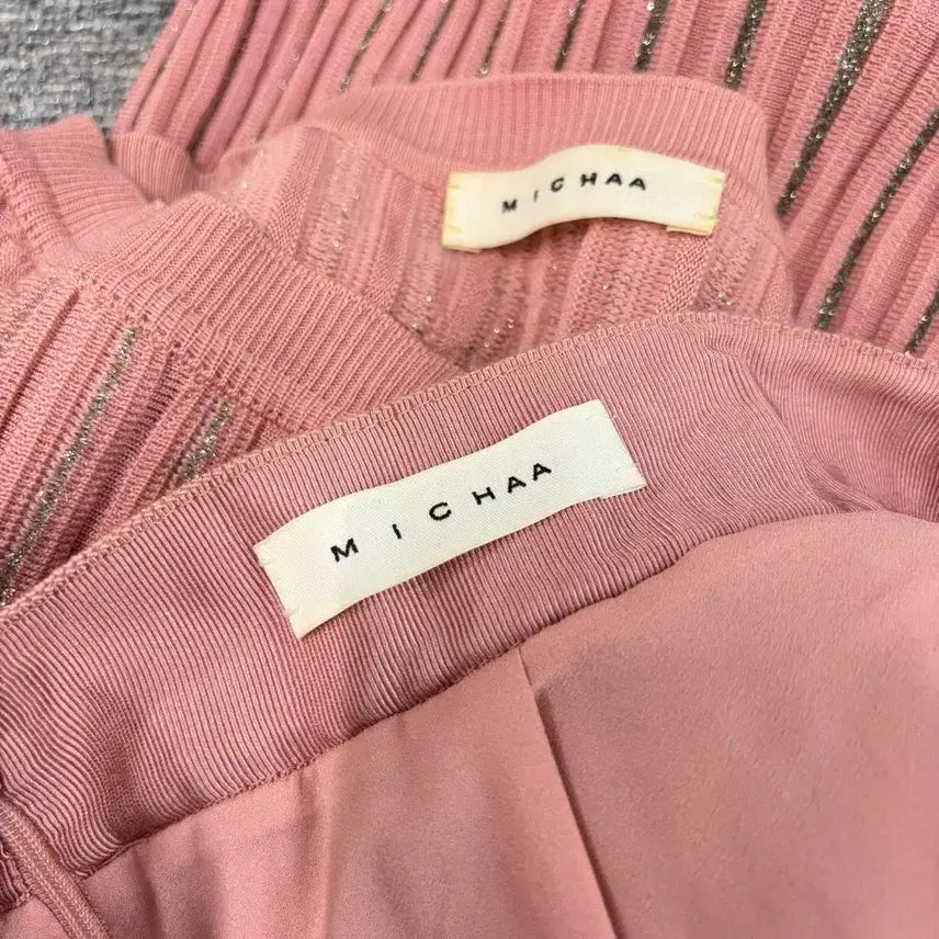 [SOLD OUT] 미샤 로즈핑크 셋업 투피스