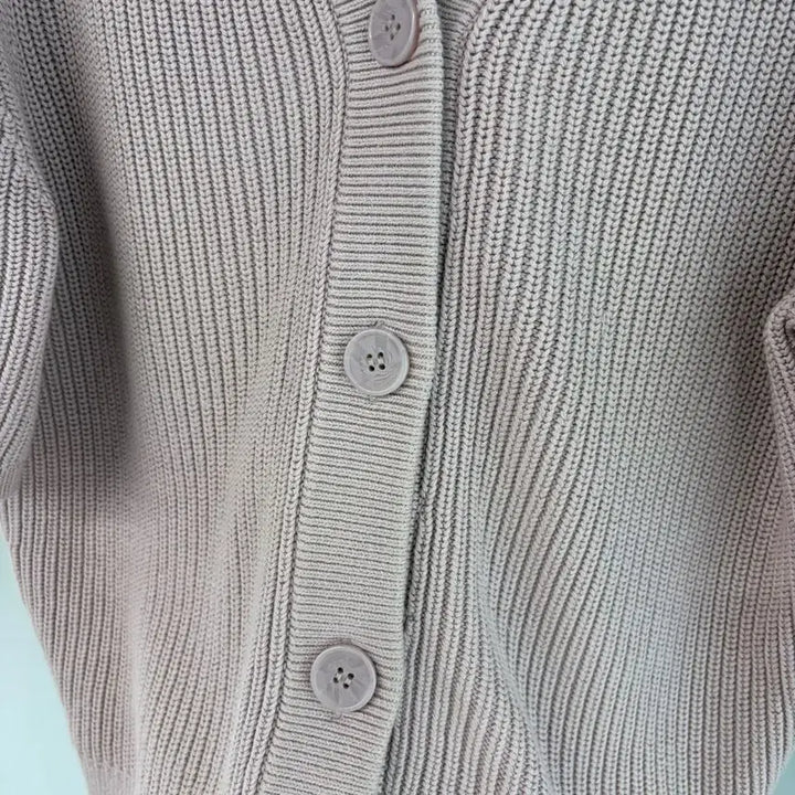 [BUNJANG] COS Ribbed Knit Half Sleeve Cardigan / 코스 반팔 가디건