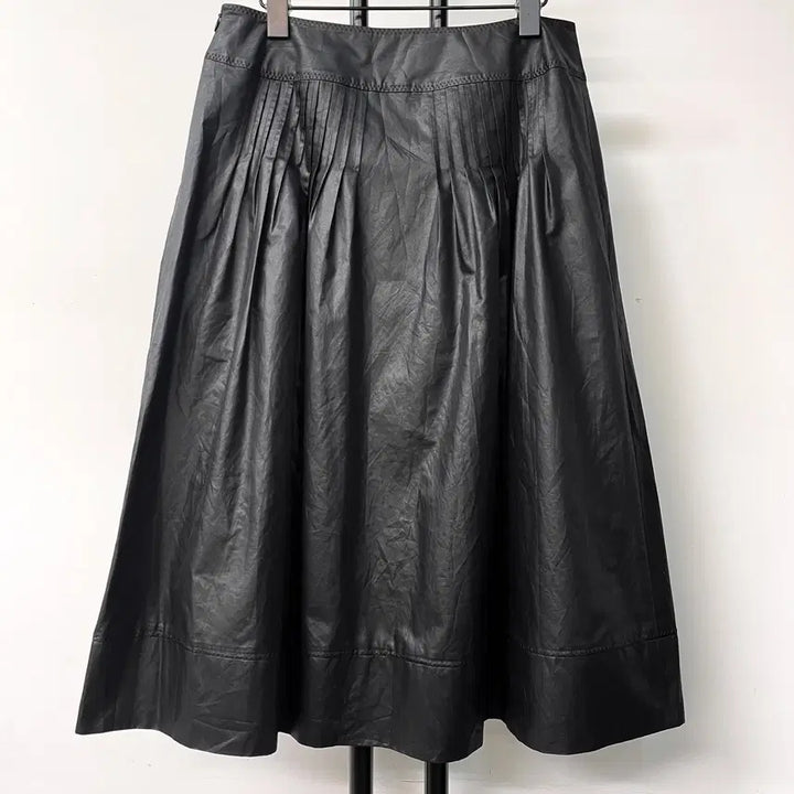 [BUNJANG] Hiroko Biscoe Coated Volume Skirt / 히로코 비스 코팅 볼륨 스커트