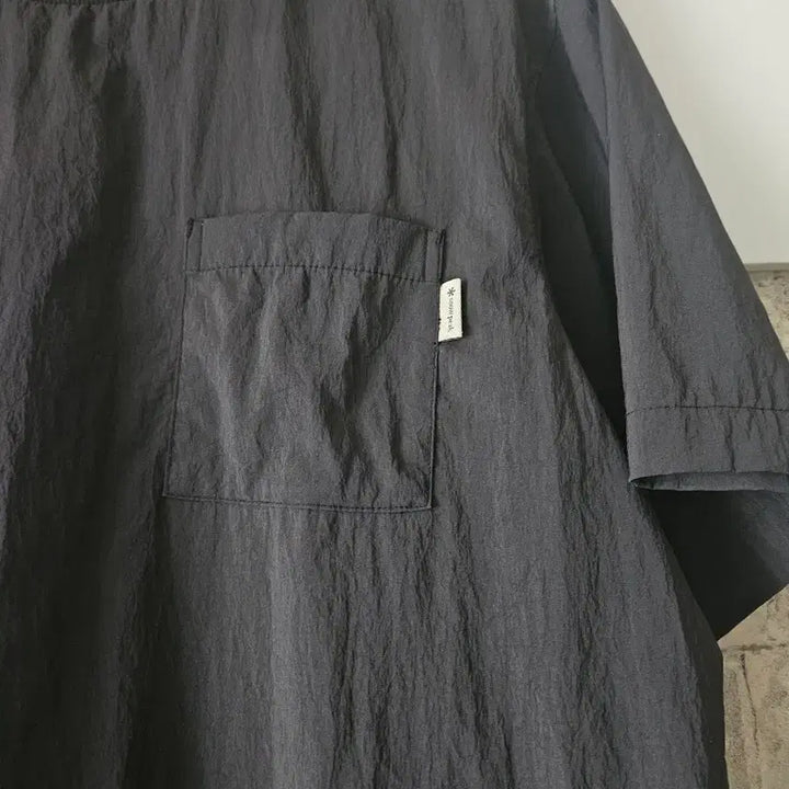 [BUNJANG] Snow Peak Black Pocket T-Shirt / 스노우피크 블랙 포켓 반팔 티셔츠