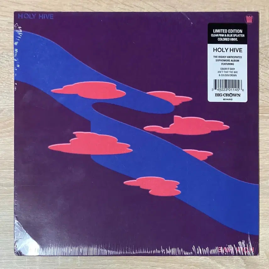 [BUNJANG] Holy Hive Pink w/ Blue Splatter LP (Limited Edition, Sealed) / 홀리 하이브 - Holy Hive LP 판매 (한정반,컬러 미개봉)