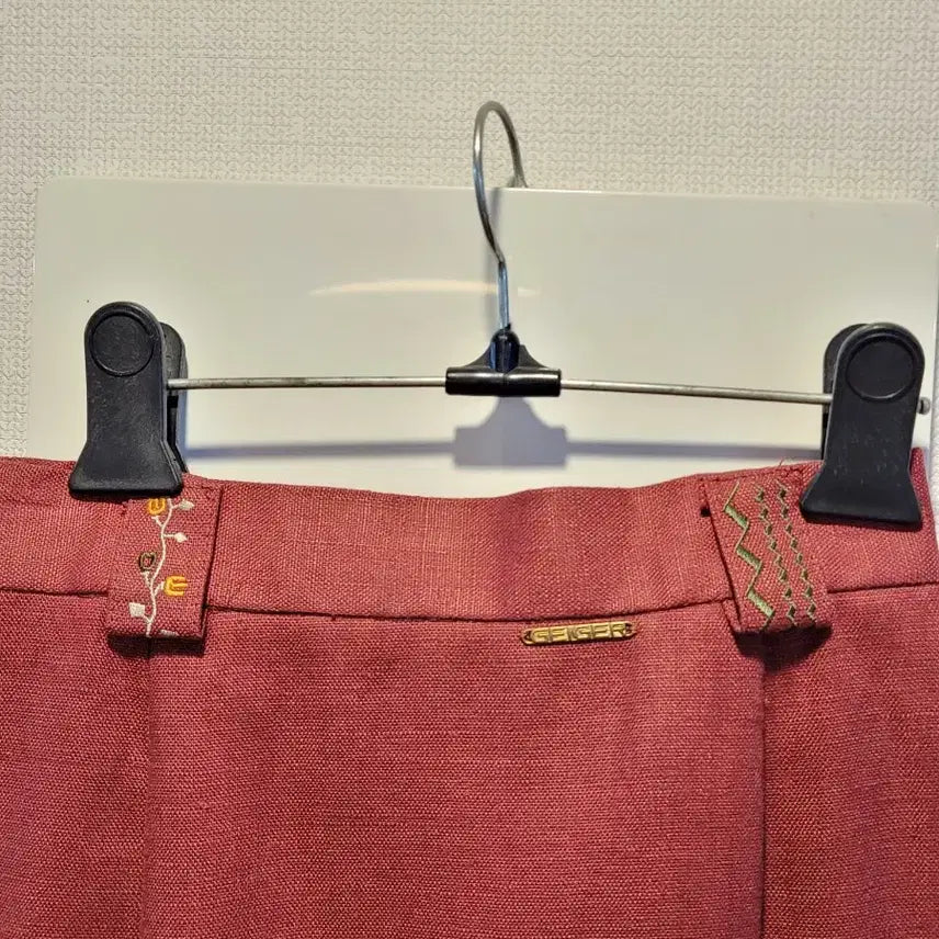 [BUNJANG] Geiger 100% Linen Skirt / 가이거  마100% 스커트