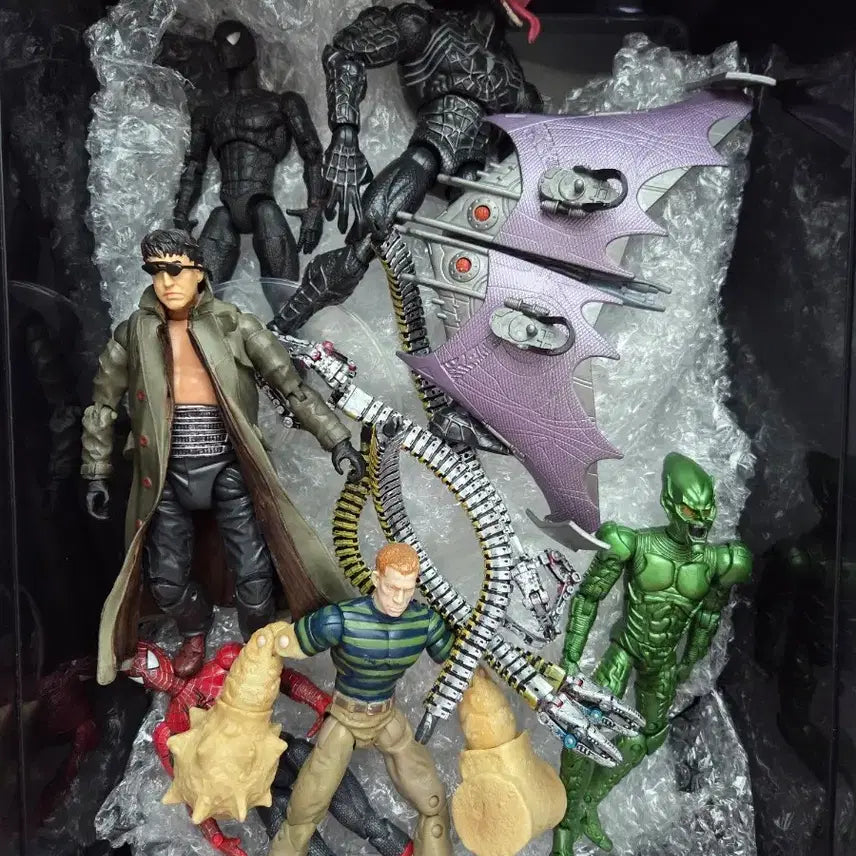 [BUNJANG] Toy Biz Hasbro 6-Inch Spider-Man Villain Figures Bundle Set / 토이비즈 하스브로 6인치 스파이더맨 피규어 일괄