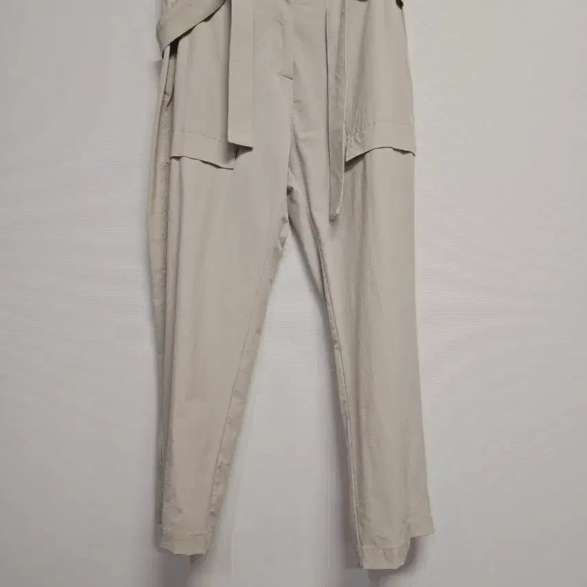 [BUNJANG] Community Beige Belt String Pants / community 베이지 벨트 스트링 바지