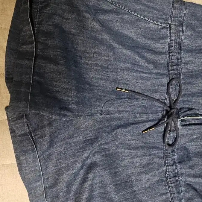 [BUNJANG] Lacoste Denim Romper Jumpsuit Size 34 / 라코스테 데님 롬퍼 점프수트 34