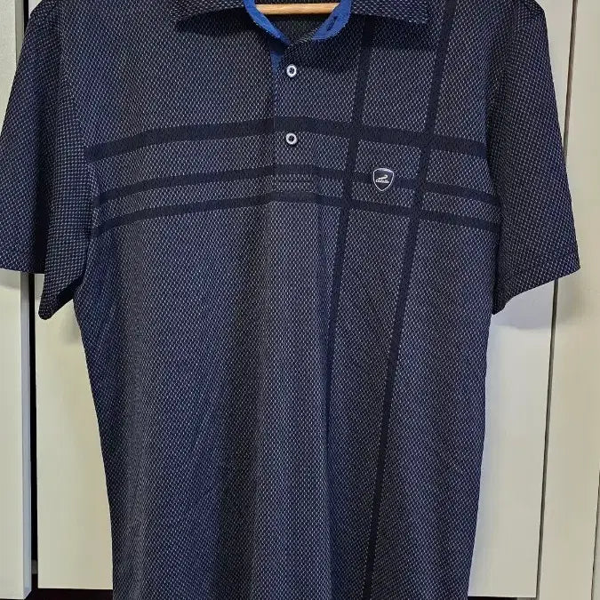 [BUNJANG] Crocodile Short Sleeve Polo Shirt Navy Size 100 / 크로커다일 반팔 폴로 셔츠 네이비 100