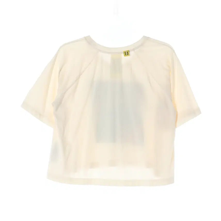 [BUNJANG] Lucky Chouette Cotton Short Sleeve T-Shirt Size 36 / 럭키슈에뜨 반팔티셔츠 36 사이즈