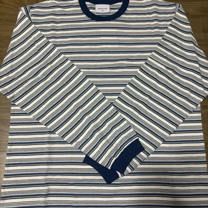 [BUNJANG] thisisneverthat Stripe Long Sleeve Ivory / 디스이즈네버댓 스트라이프 롱슬리브 아이보리