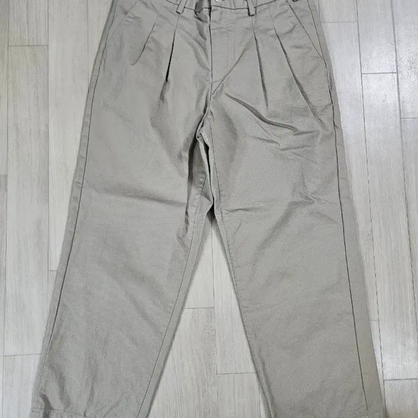 [BUNJANG] Bastong Custom Fit Cotton Chino Pants Beige 32 / [bastong] 바스통 커스텀핏 코튼 치노팬츠 베이지 32