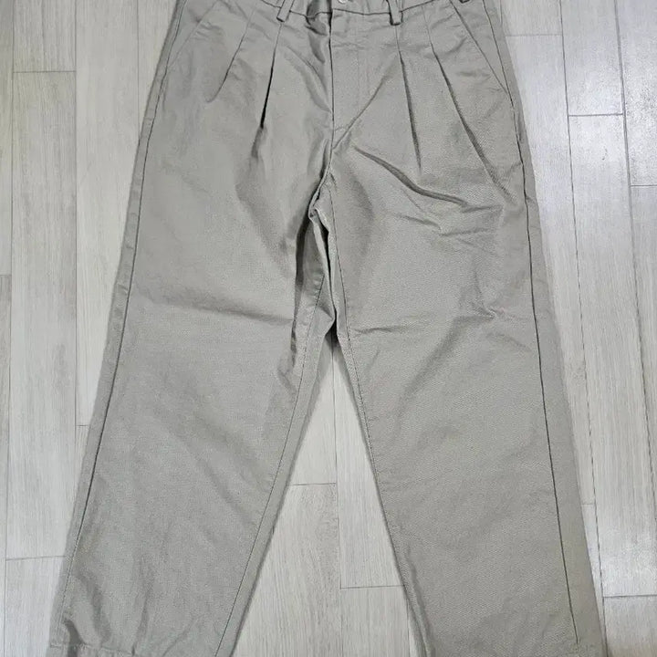 [BUNJANG] Bastong Custom Fit Cotton Chino Pants Beige 32 / [bastong] 바스통 커스텀핏 코튼 치노팬츠 베이지 32