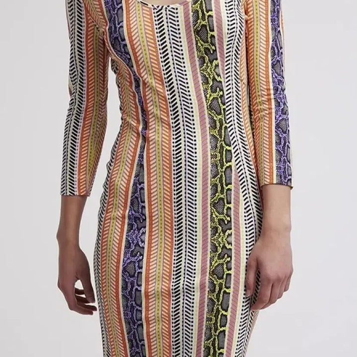 [BUNJANG] Just Cavalli 7/10 Sleeve Dress Size 40 / 저스트카발리 7부 원피스 40사이즈