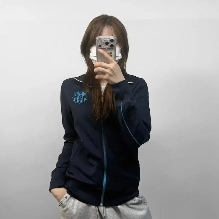 [BUNJANG] Nike 12-13 Barcelona Track Jacket Navy S / 나이키 12-13 바르셀로나 트랙탑 져지 네이비