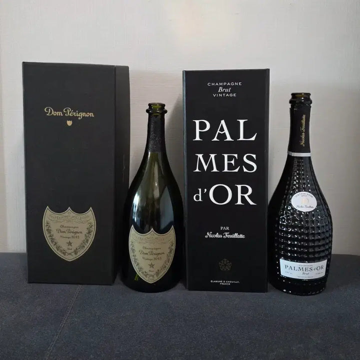 [BUNJANG] Dom Pérignon 2013 Vintage Nicolas Feuillatte Empty Bottle with Case / 돔페리뇽 2013 니콜라스 푸이야트 팔메스  공병