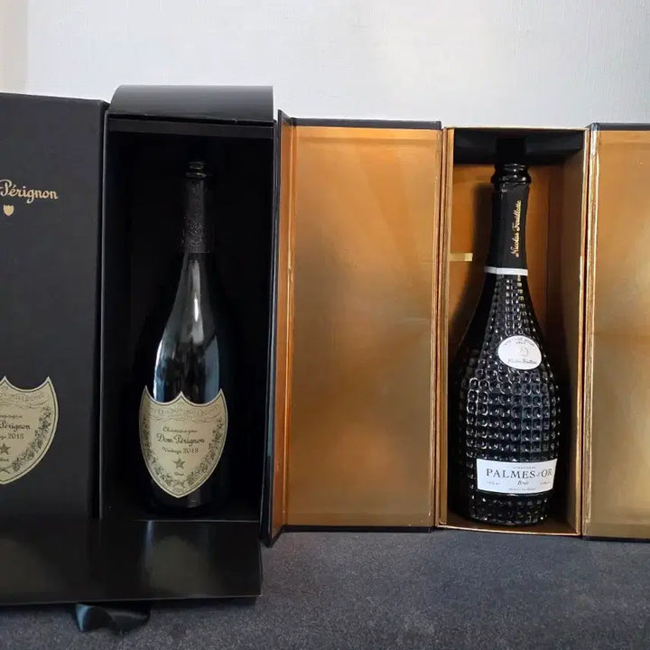 [BUNJANG] Dom Pérignon 2013 Vintage Nicolas Feuillatte Empty Bottle with Case / 돔페리뇽 2013 니콜라스 푸이야트 팔메스  공병