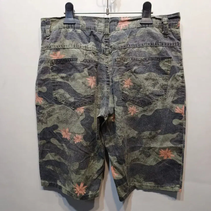 [BUNJANG] Camouflage Flower Pattern Shorts Size 31 / 카모플라워 패턴 반바지31사이즈여름  65030
