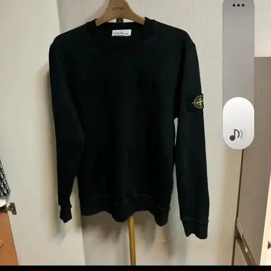 [BUNJANG] Stone Island Black Sweatshirt / 스톤아일랜드 블랙 맨투맨