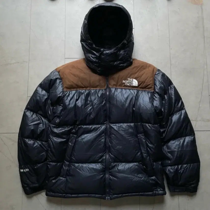 [BUNJANG] The North Face 700 LTD Suede Jacket with Hat / 노스페이스 70OLTD 스웨이드