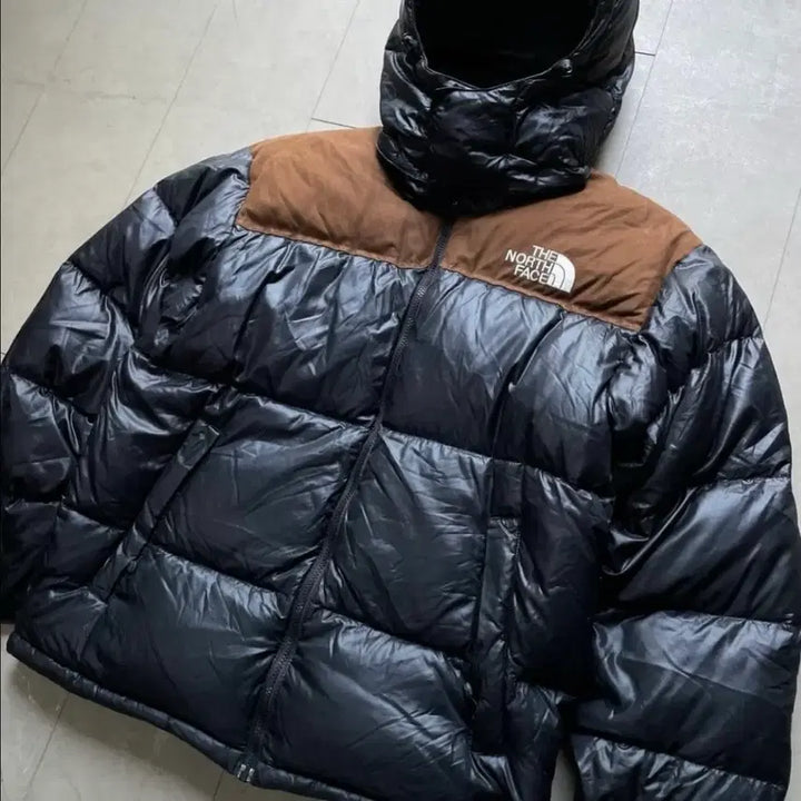 [BUNJANG] The North Face 700 LTD Suede Jacket with Hat / 노스페이스 70OLTD 스웨이드
