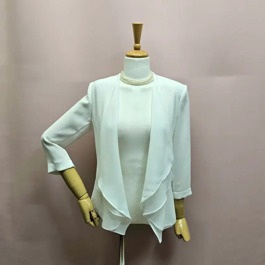 [BUNJANG] Esselia Frill Chiffon Jacket / 에셀리아 프릴쉬폰 자켓