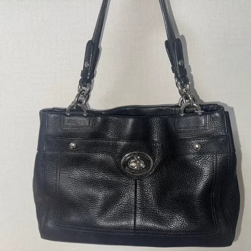 [BUNJANG] Coach Penelope Shoulder Bag Black / 코치 페넬로페 숄더백 블랙