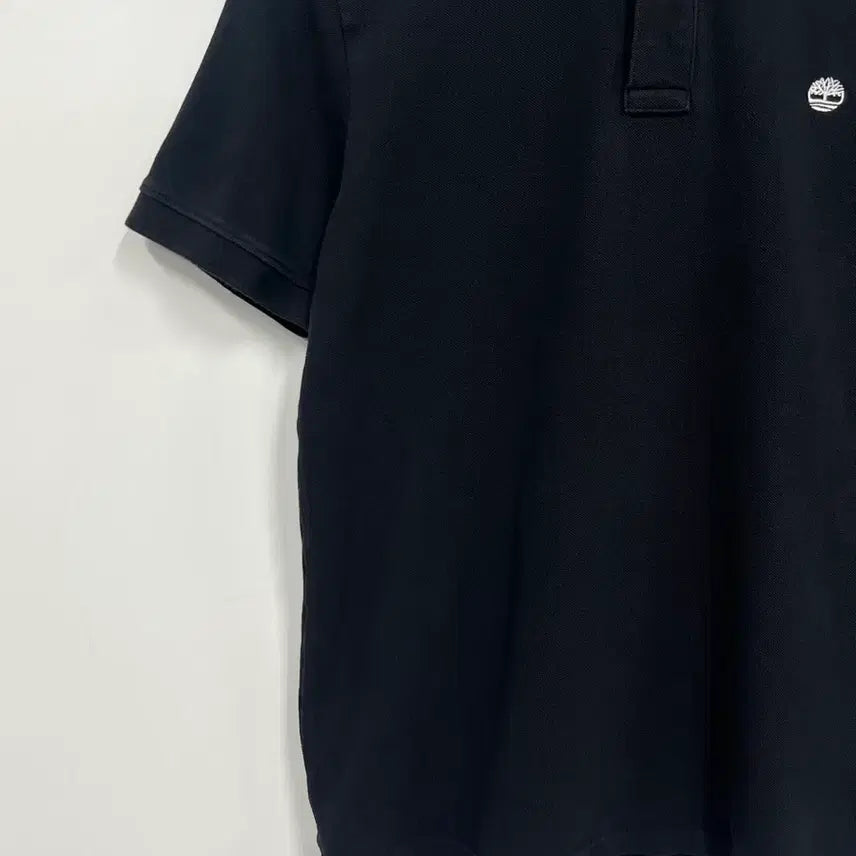 [BUNJANG] Timberland Small Logo Collar Neck Regular Fit Short Sleeve T-Shirt / [95] 팀버랜드 스몰 로고 카라 넥 레귤러핏 반팔 티셔츠