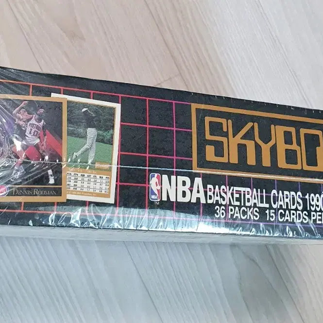 [SOLD OUT] 1990-91 스카이박스 NBA 농구 카드 박스 미개봉 36팩
