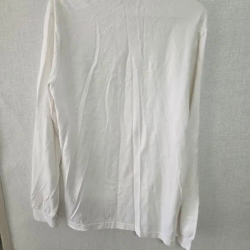 [BUNJANG] Lacoste White Long Sleeve Polo T-Shirt / 라코스테 화이트 긴팔 폴로티셔츠