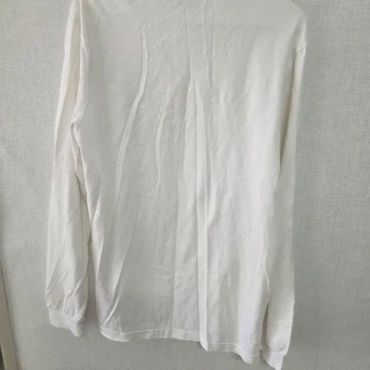 [BUNJANG] Lacoste White Long Sleeve Polo T-Shirt / 라코스테 화이트 긴팔 폴로티셔츠