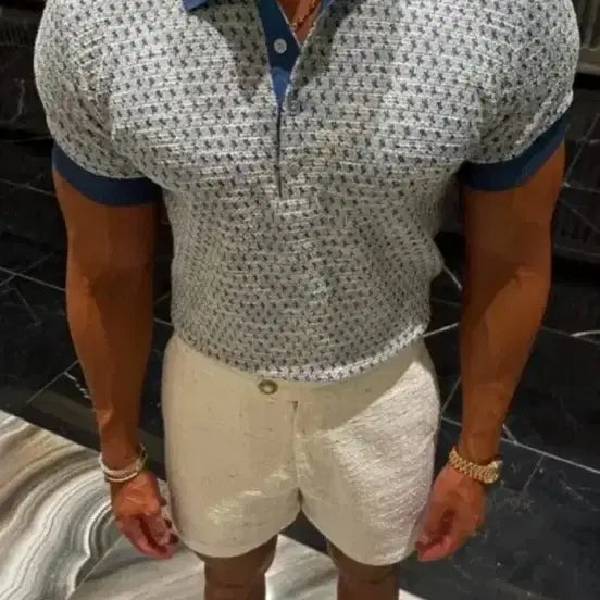 [BUNJANG] Volante Tweed Collar T-shirt / 볼란테 트위드 카라티