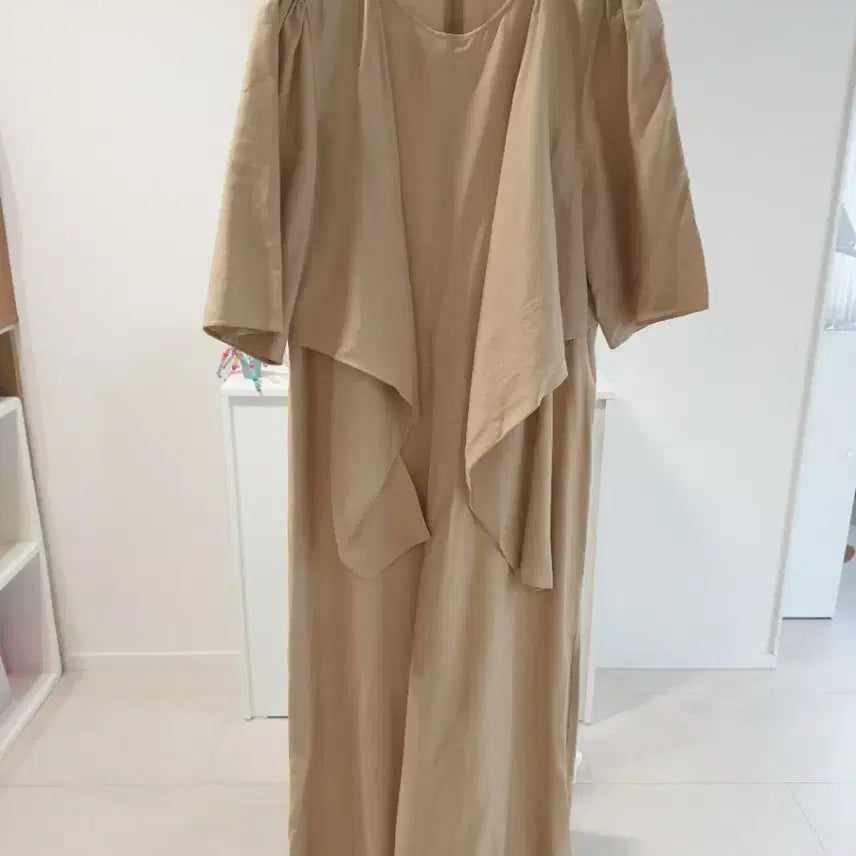[BUNJANG] TheCashmere Linen Blend Long Dress / 더캐시미어 여성 원피스