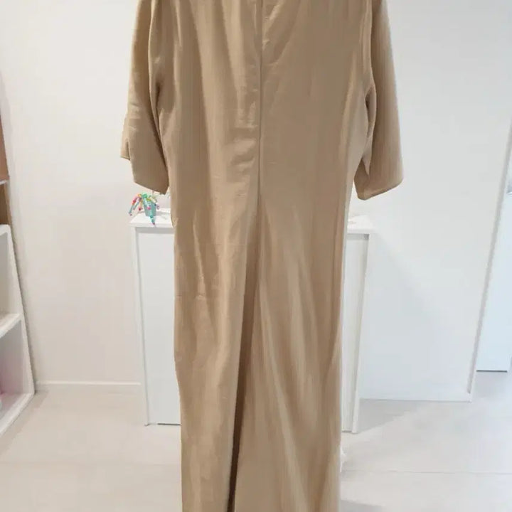 [BUNJANG] TheCashmere Linen Blend Long Dress / 더캐시미어 여성 원피스