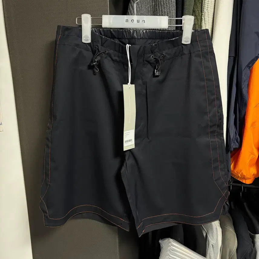 [BUNJANG] UNFFECTED Stitch Sideline Shorts Navy / 새상품(S)언어펙티드 스티치 사이드라인 반바지 네이비