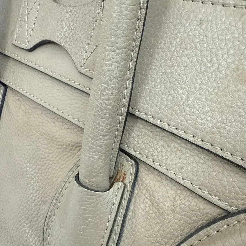 [BUNJANG] Celine Luggage Bag Medium Beige Leather / 셀린느 러기지백 미듐 베이지