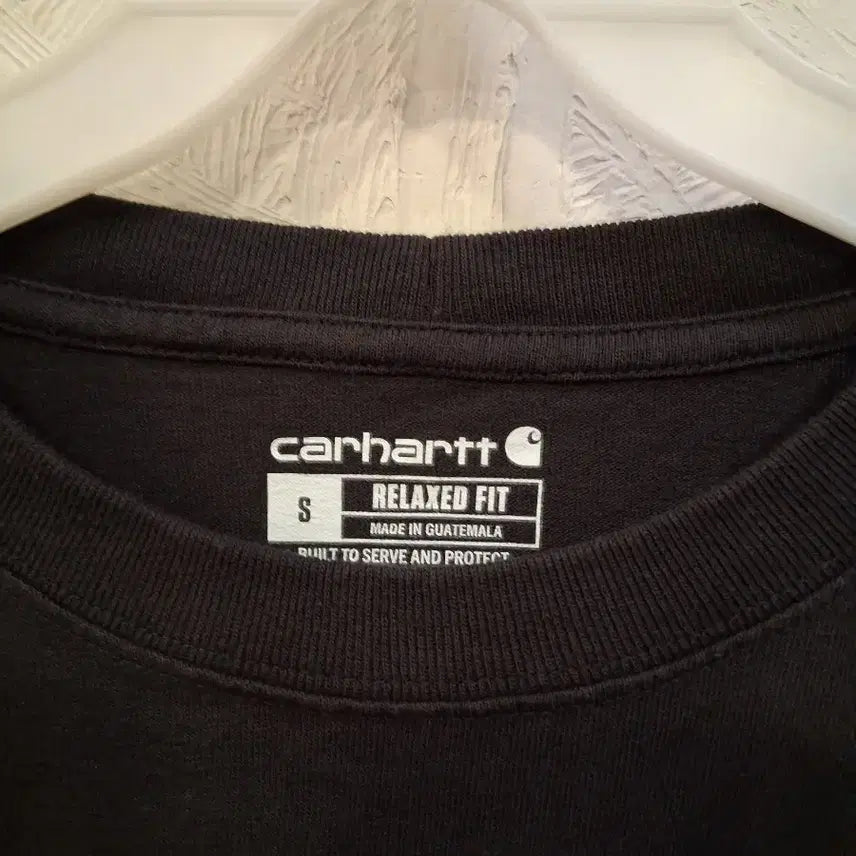 [BUNJANG] Carhartt Black Long Sleeve T-Shirt / 칼하트 블랙 긴팔 티셔츠