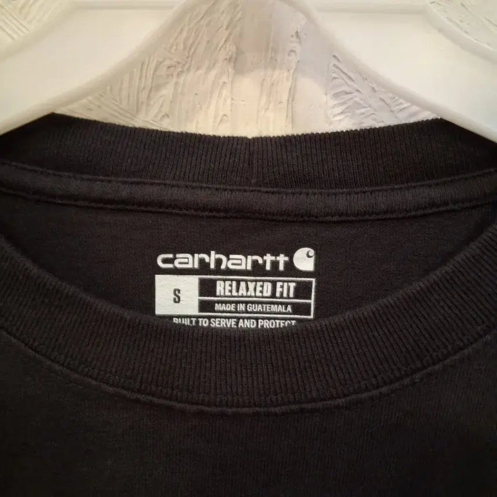 [BUNJANG] Carhartt Black Long Sleeve T-Shirt / 칼하트 블랙 긴팔 티셔츠