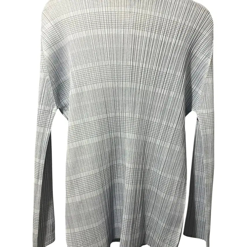 [BUNJANG] Pleats Please Sky Blue Shirt Size 3 / 플리츠플리즈 셔츠 스카이블루 3사이즈