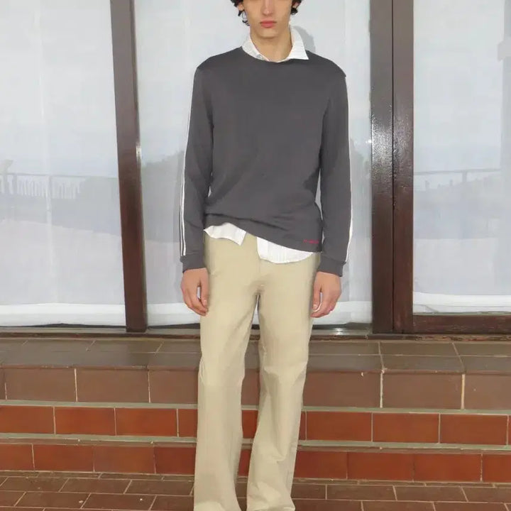 [BUNJANG] Paloma Wool CROWD Beige Pants XS / 팔로마울 CROWD 베이지 팬츠 XS사이즈