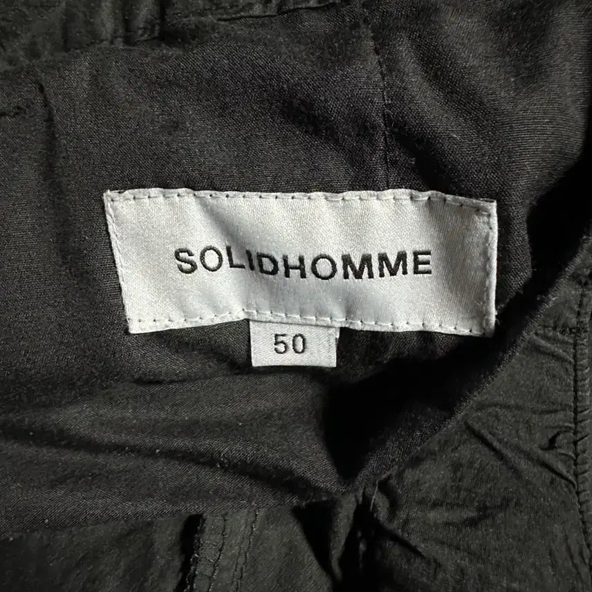 [BUNJANG] Solid Homme Nylon Shorts Black 50 / 솔리드옴므 나일론 쇼츠 블랙 50
